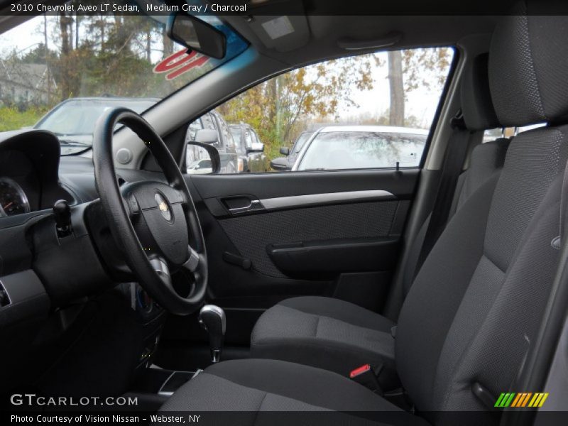 Medium Gray / Charcoal 2010 Chevrolet Aveo LT Sedan