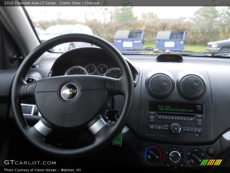 Cosmic Silver / Charcoal 2010 Chevrolet Aveo LT Sedan