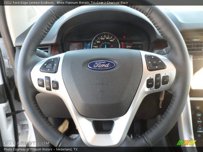  2012 Edge Limited EcoBoost Steering Wheel