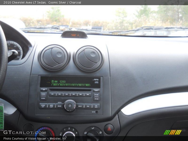 Cosmic Silver / Charcoal 2010 Chevrolet Aveo LT Sedan
