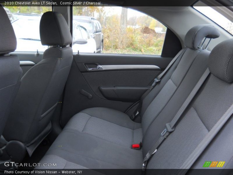 Cosmic Silver / Charcoal 2010 Chevrolet Aveo LT Sedan