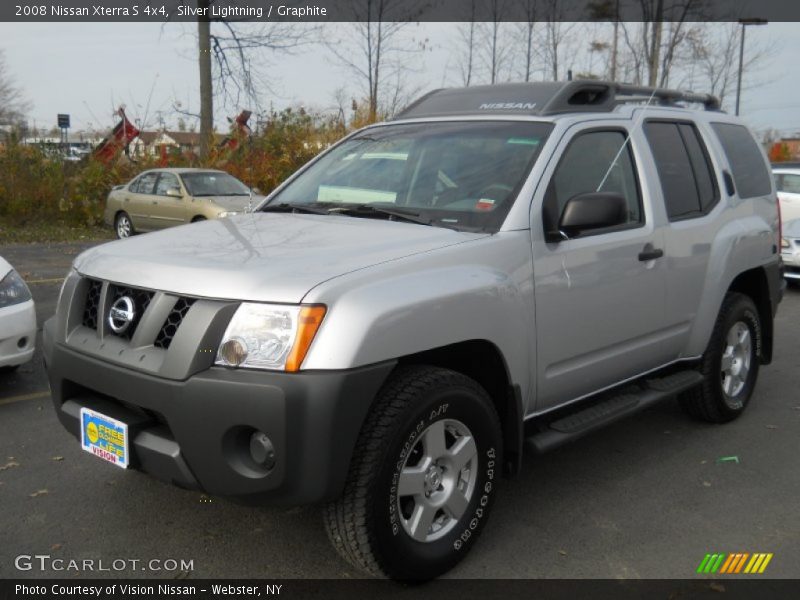 Silver Lightning / Graphite 2008 Nissan Xterra S 4x4