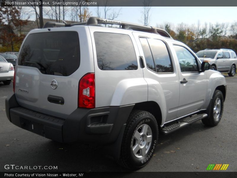 Silver Lightning / Graphite 2008 Nissan Xterra S 4x4