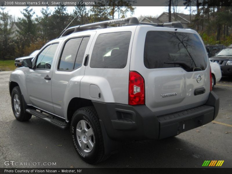 Silver Lightning / Graphite 2008 Nissan Xterra S 4x4
