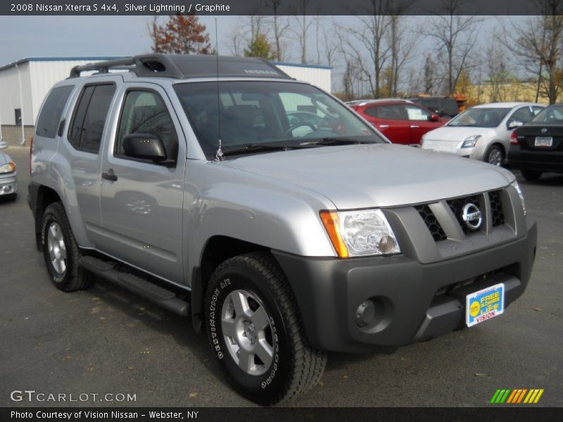Silver Lightning / Graphite 2008 Nissan Xterra S 4x4