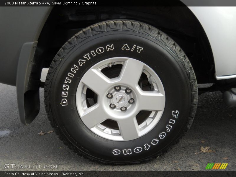 Silver Lightning / Graphite 2008 Nissan Xterra S 4x4