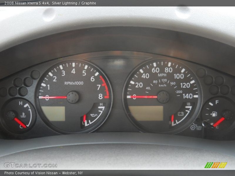 Silver Lightning / Graphite 2008 Nissan Xterra S 4x4