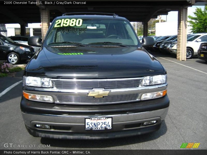 Black / Gray/Dark Charcoal 2006 Chevrolet Tahoe LS