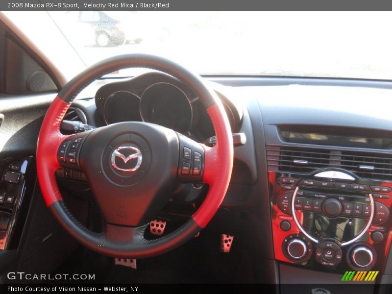 Velocity Red Mica / Black/Red 2008 Mazda RX-8 Sport