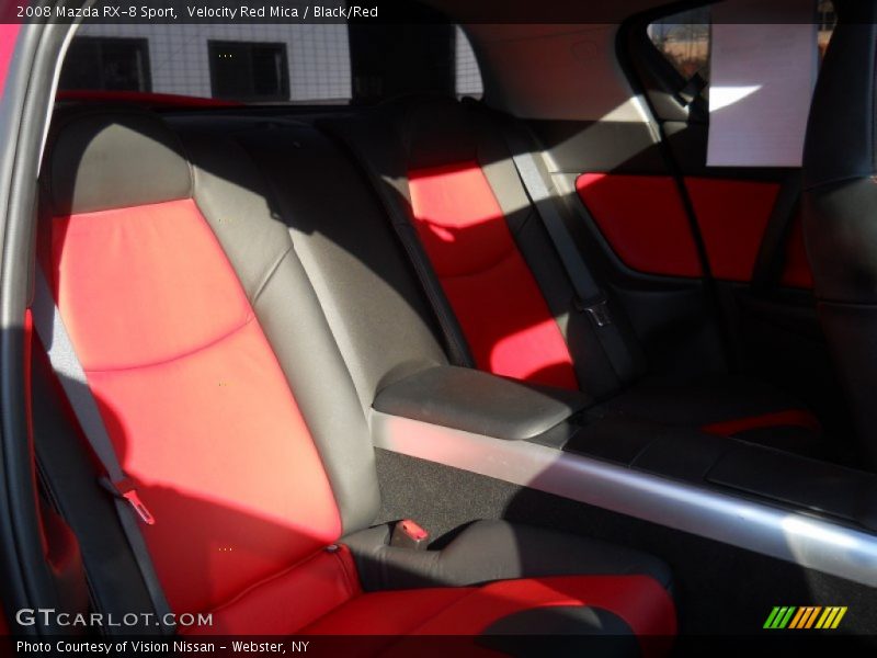 Velocity Red Mica / Black/Red 2008 Mazda RX-8 Sport