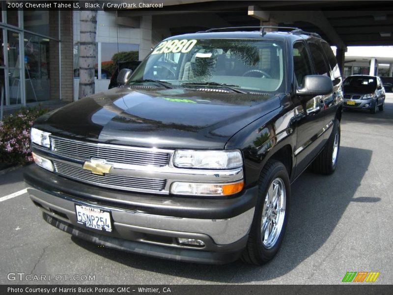 Black / Gray/Dark Charcoal 2006 Chevrolet Tahoe LS