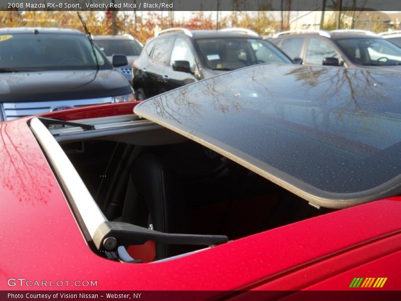 Velocity Red Mica / Black/Red 2008 Mazda RX-8 Sport