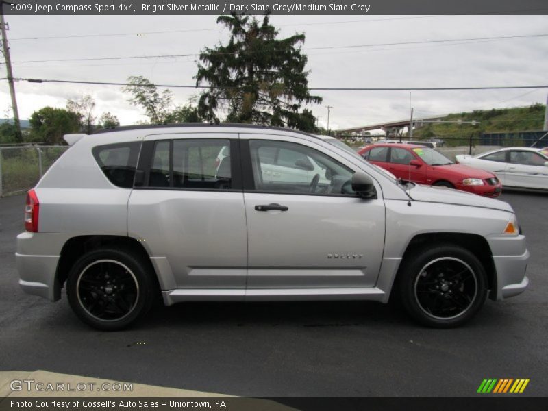 Bright Silver Metallic / Dark Slate Gray/Medium Slate Gray 2009 Jeep Compass Sport 4x4