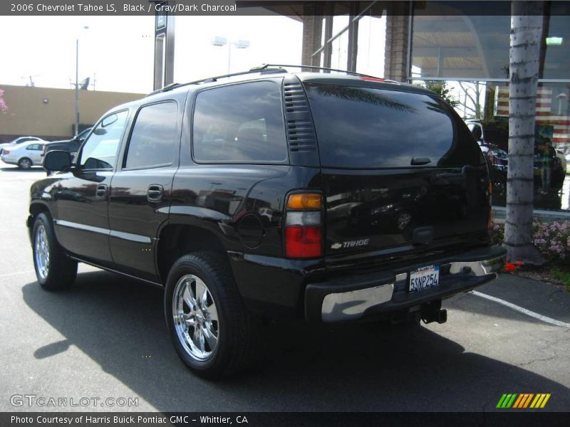 Black / Gray/Dark Charcoal 2006 Chevrolet Tahoe LS