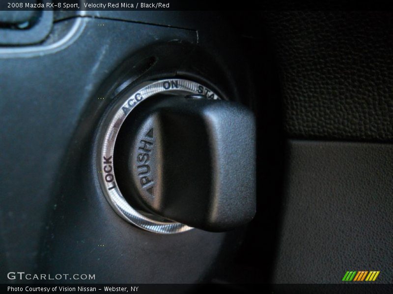 Velocity Red Mica / Black/Red 2008 Mazda RX-8 Sport