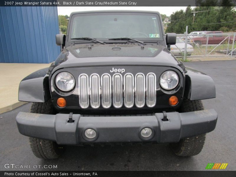 Black / Dark Slate Gray/Medium Slate Gray 2007 Jeep Wrangler Sahara 4x4