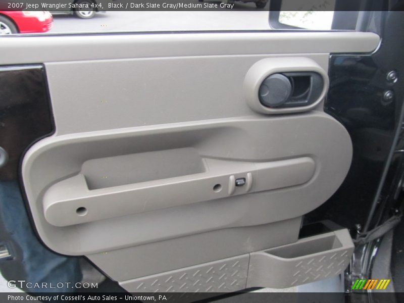 Black / Dark Slate Gray/Medium Slate Gray 2007 Jeep Wrangler Sahara 4x4