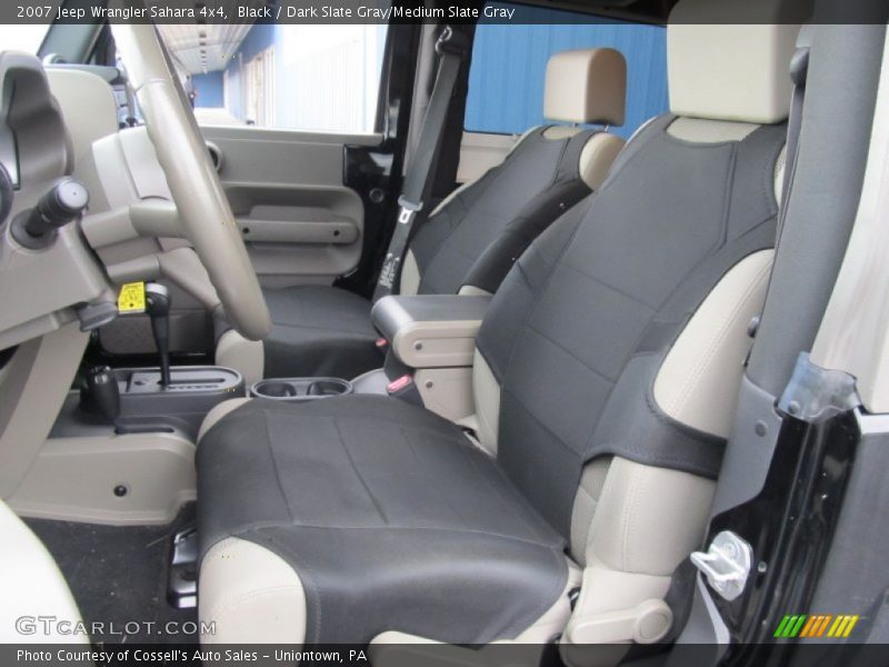 Black / Dark Slate Gray/Medium Slate Gray 2007 Jeep Wrangler Sahara 4x4