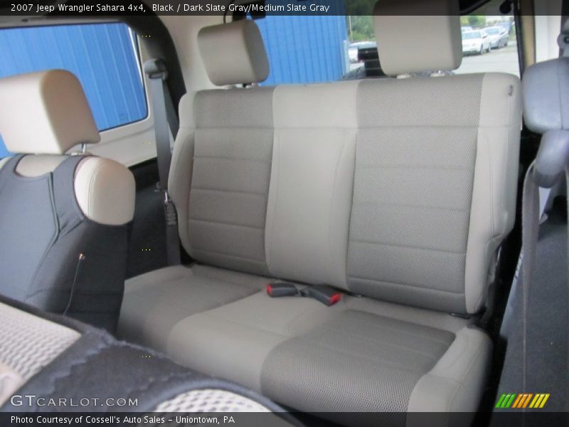 Black / Dark Slate Gray/Medium Slate Gray 2007 Jeep Wrangler Sahara 4x4