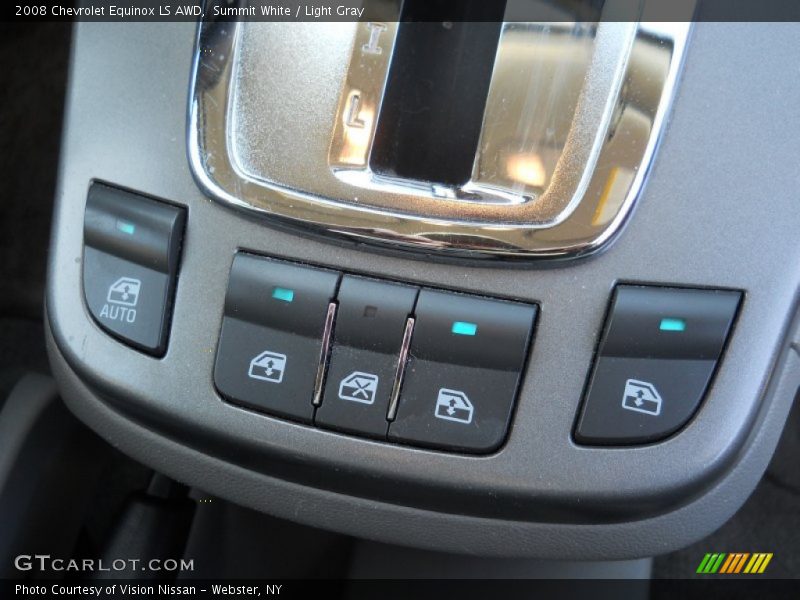 Summit White / Light Gray 2008 Chevrolet Equinox LS AWD
