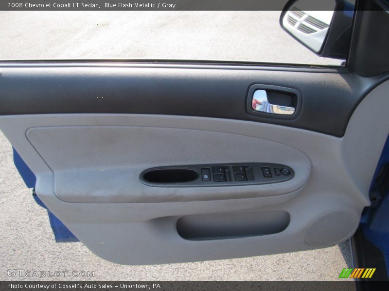 Blue Flash Metallic / Gray 2008 Chevrolet Cobalt LT Sedan