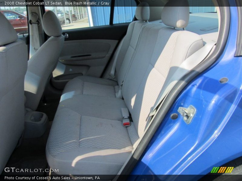Blue Flash Metallic / Gray 2008 Chevrolet Cobalt LT Sedan