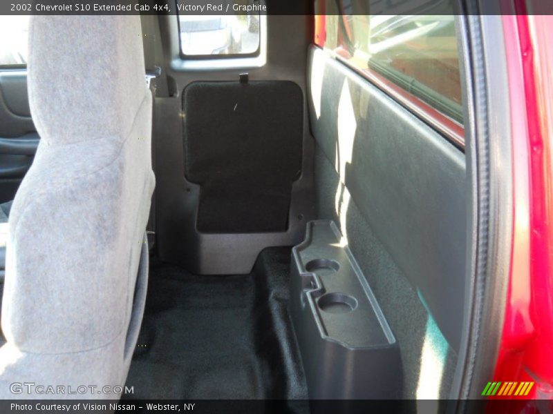 Victory Red / Graphite 2002 Chevrolet S10 Extended Cab 4x4