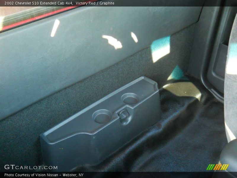 Victory Red / Graphite 2002 Chevrolet S10 Extended Cab 4x4