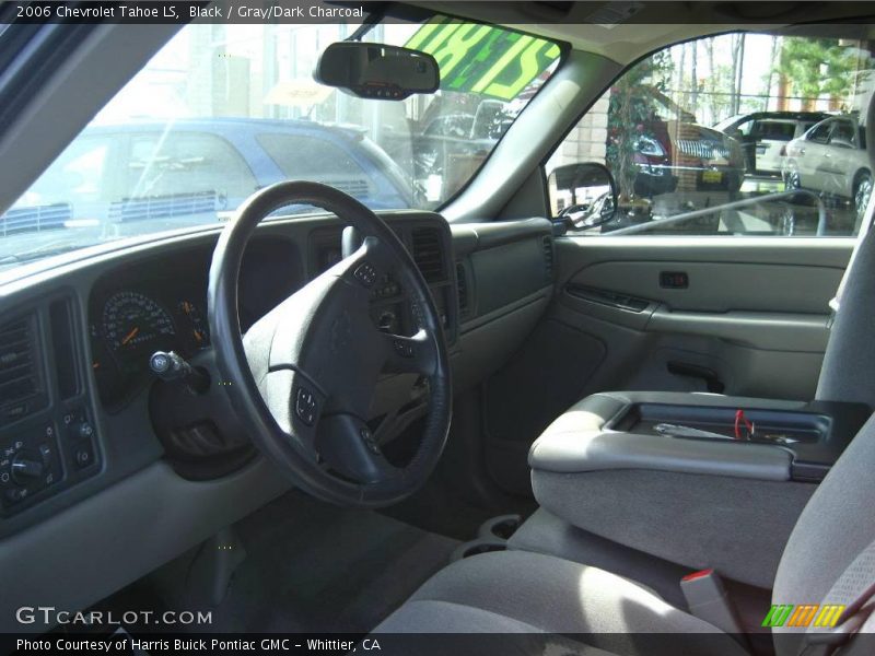 Black / Gray/Dark Charcoal 2006 Chevrolet Tahoe LS