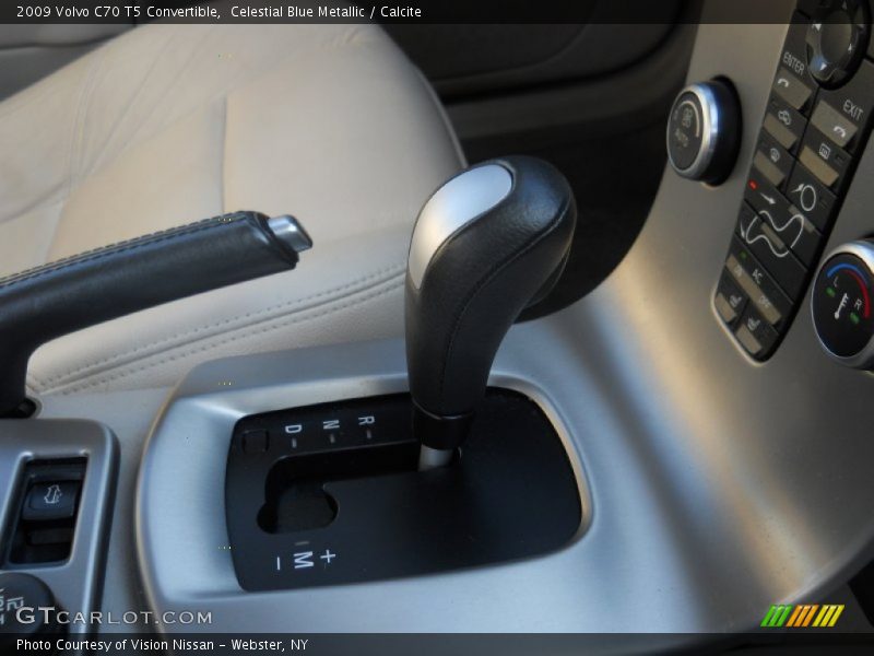 Celestial Blue Metallic / Calcite 2009 Volvo C70 T5 Convertible