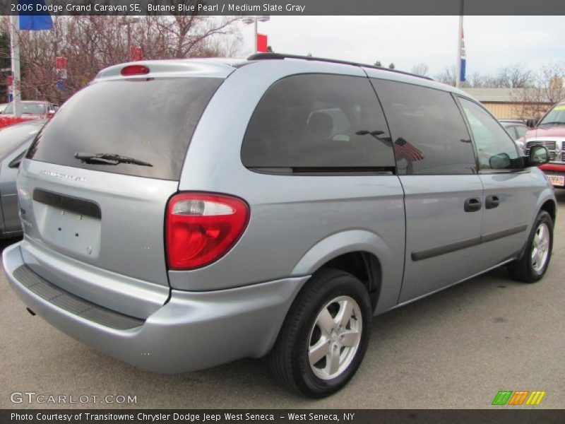 Butane Blue Pearl / Medium Slate Gray 2006 Dodge Grand Caravan SE