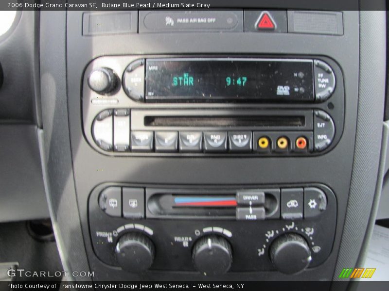 Butane Blue Pearl / Medium Slate Gray 2006 Dodge Grand Caravan SE