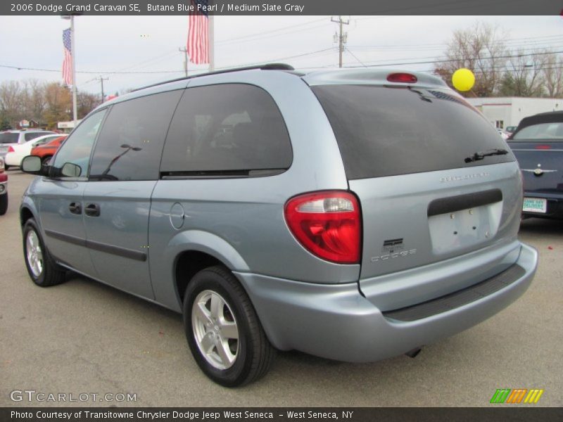Butane Blue Pearl / Medium Slate Gray 2006 Dodge Grand Caravan SE