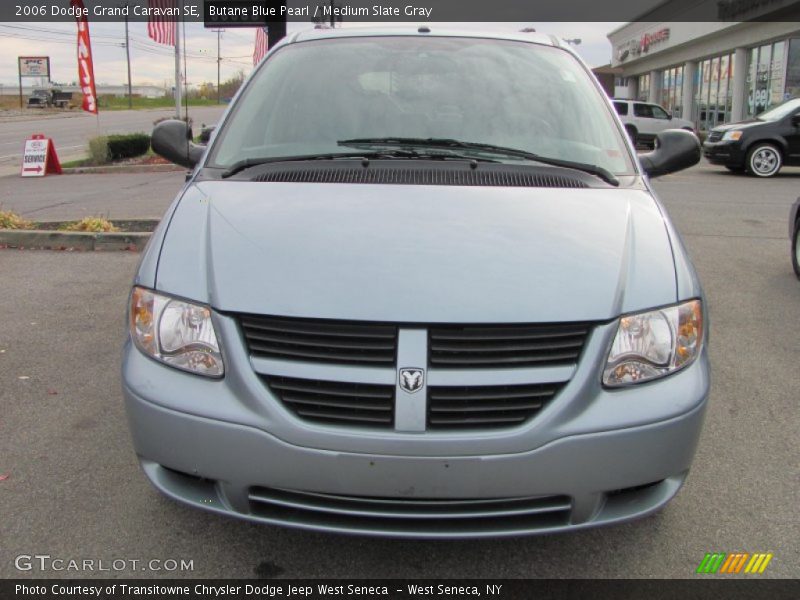 Butane Blue Pearl / Medium Slate Gray 2006 Dodge Grand Caravan SE