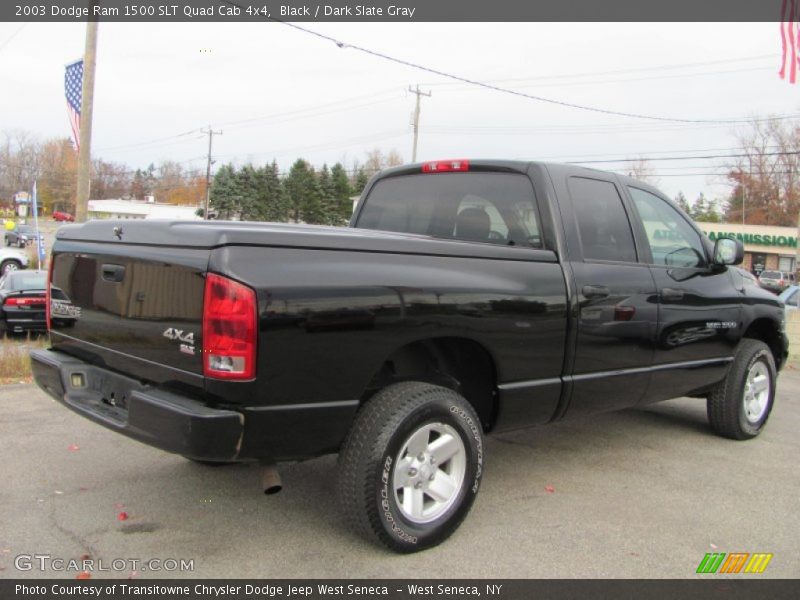 Black / Dark Slate Gray 2003 Dodge Ram 1500 SLT Quad Cab 4x4