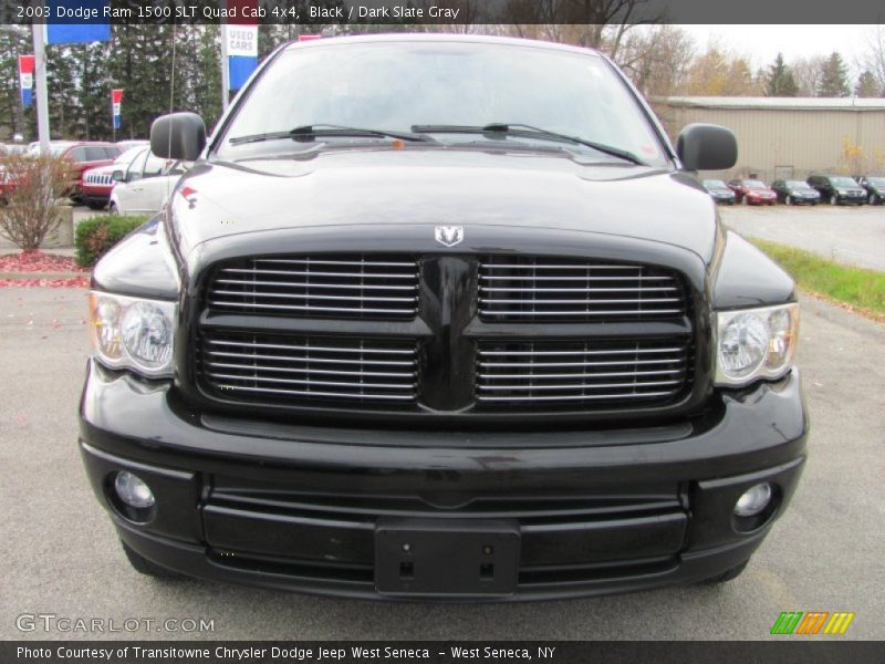 Black / Dark Slate Gray 2003 Dodge Ram 1500 SLT Quad Cab 4x4