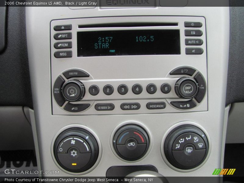 Black / Light Gray 2006 Chevrolet Equinox LS AWD
