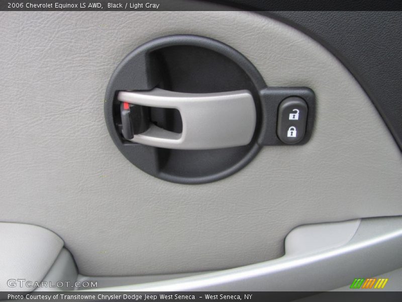 Black / Light Gray 2006 Chevrolet Equinox LS AWD