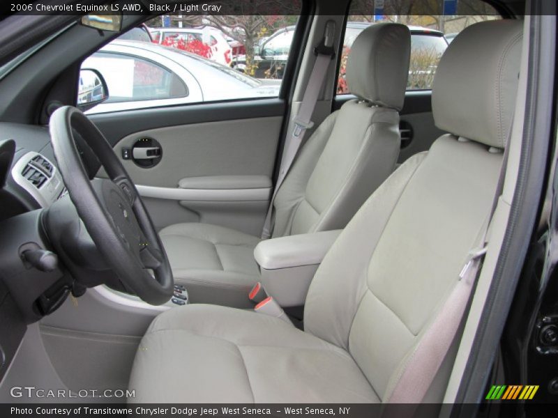 Black / Light Gray 2006 Chevrolet Equinox LS AWD