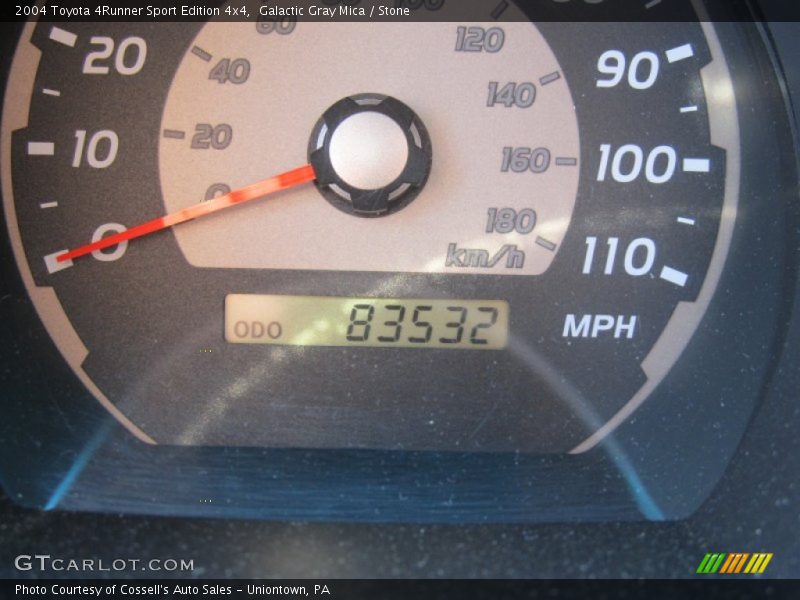 Galactic Gray Mica / Stone 2004 Toyota 4Runner Sport Edition 4x4