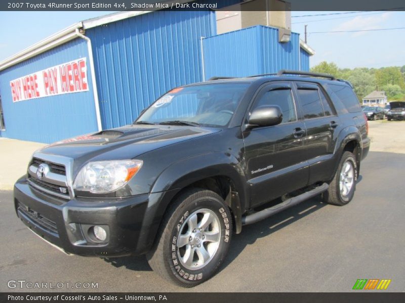 Shadow Mica / Dark Charcoal 2007 Toyota 4Runner Sport Edition 4x4
