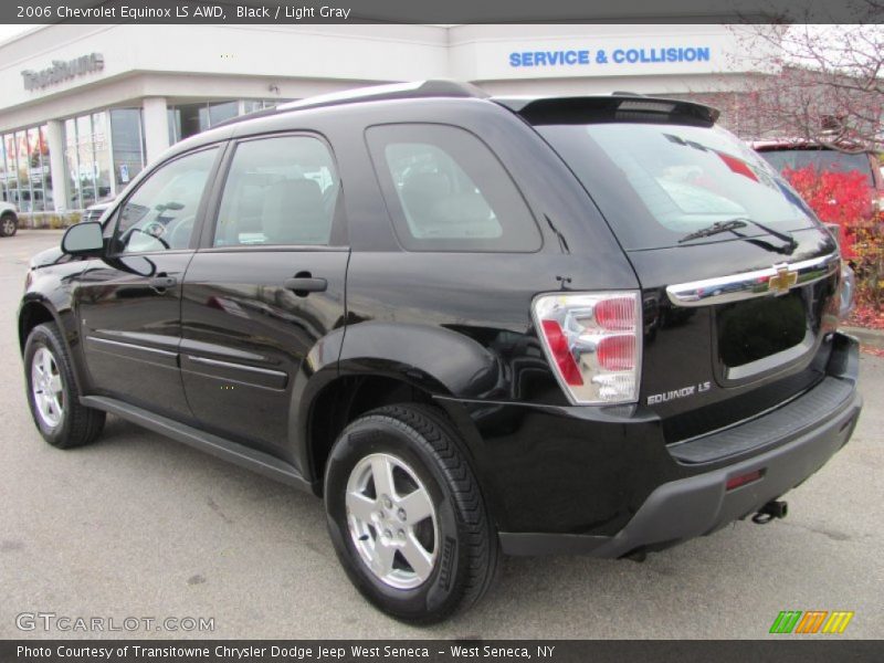 Black / Light Gray 2006 Chevrolet Equinox LS AWD