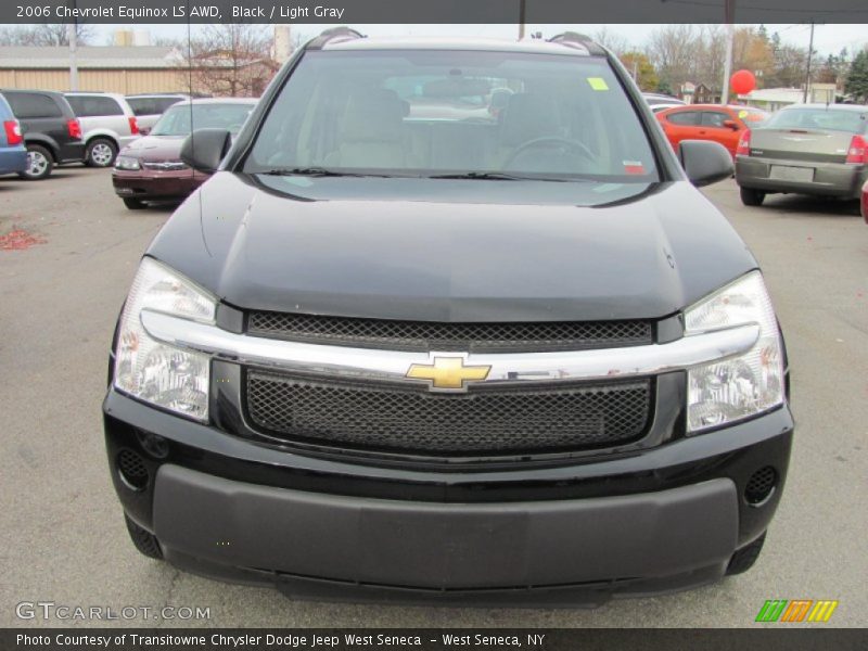 Black / Light Gray 2006 Chevrolet Equinox LS AWD