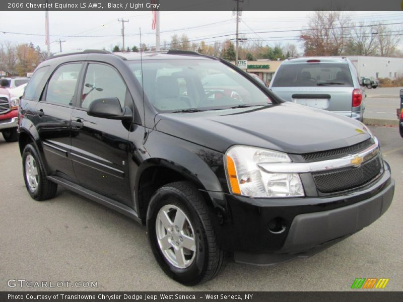 Black / Light Gray 2006 Chevrolet Equinox LS AWD