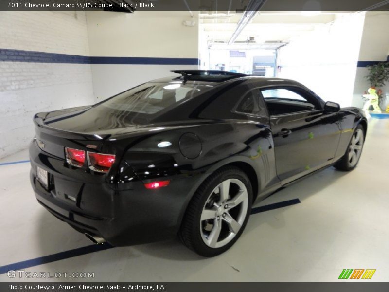 Black / Black 2011 Chevrolet Camaro SS/RS Coupe