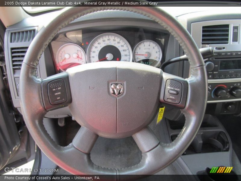  2005 Dakota Laramie Club Cab 4x4 Steering Wheel
