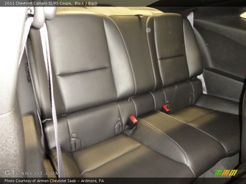  2011 Camaro SS/RS Coupe Black Interior