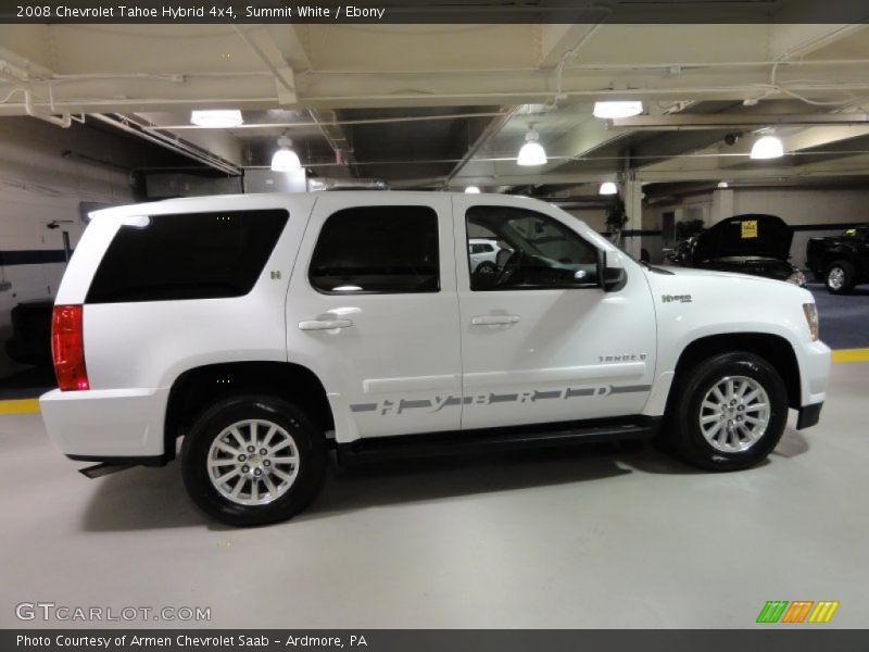 Summit White / Ebony 2008 Chevrolet Tahoe Hybrid 4x4