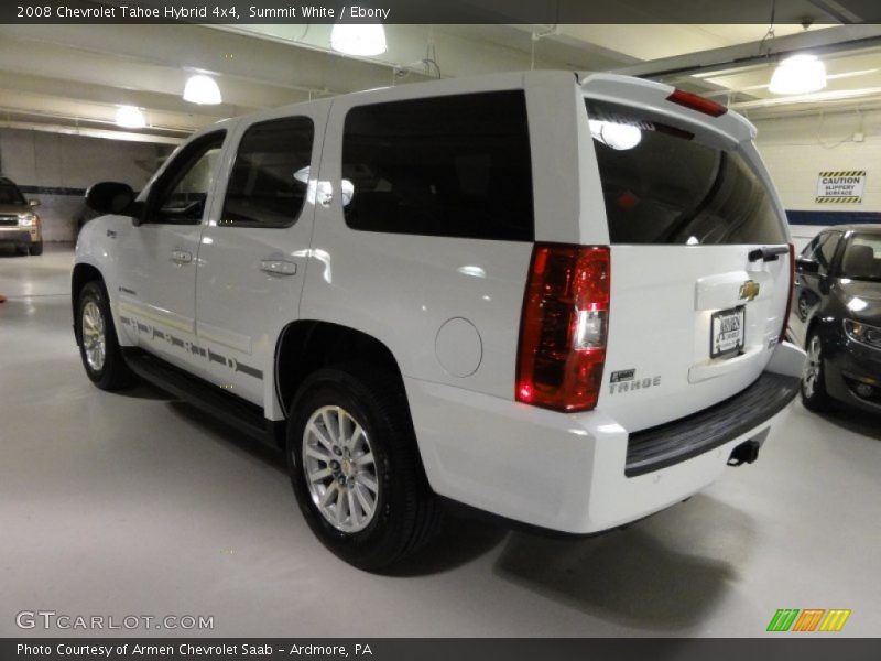 Summit White / Ebony 2008 Chevrolet Tahoe Hybrid 4x4