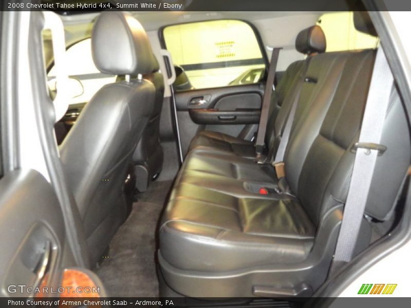 Summit White / Ebony 2008 Chevrolet Tahoe Hybrid 4x4